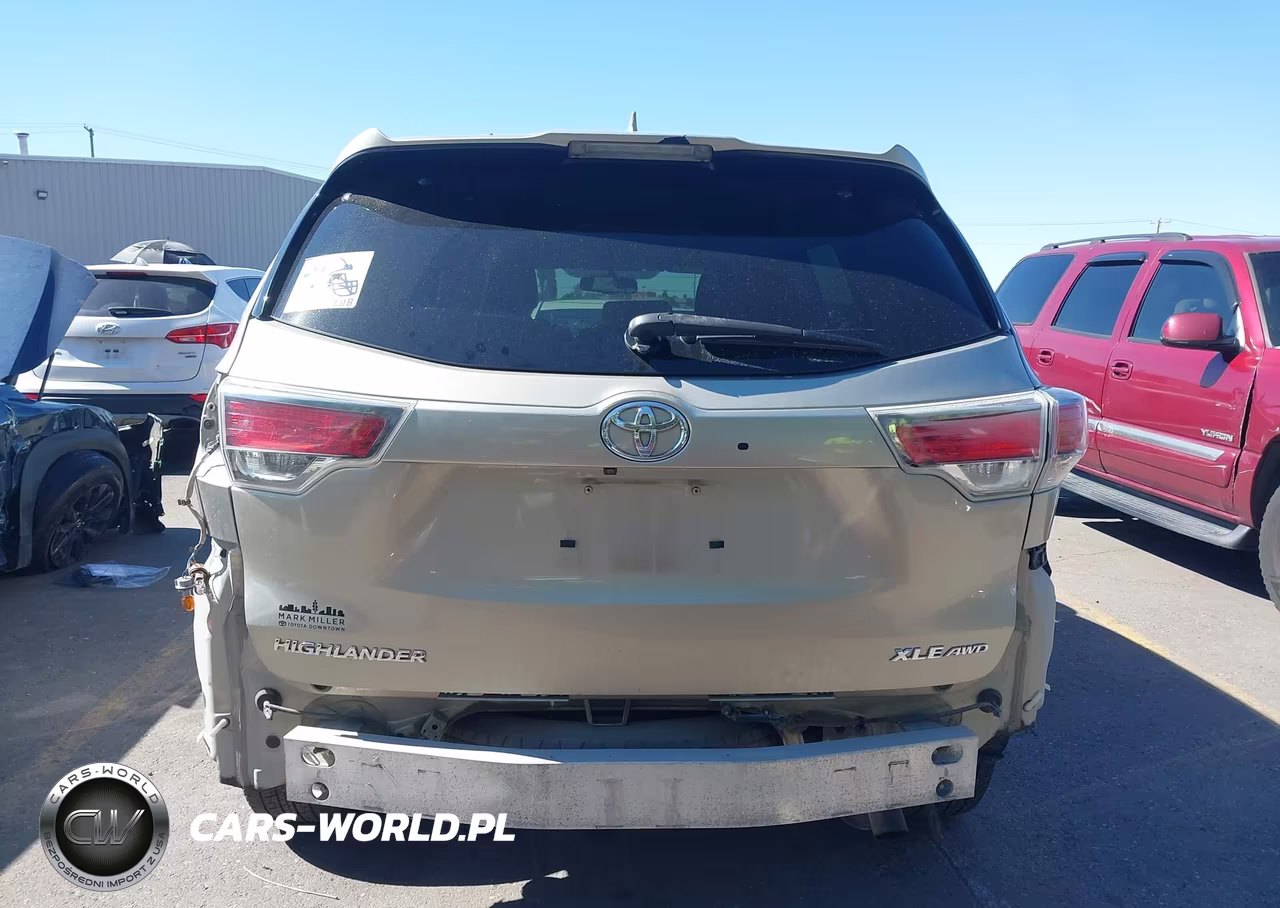 2016 Toyota Highlander Xle V6 VIN:5TDJKRFH8GS266678 - 17