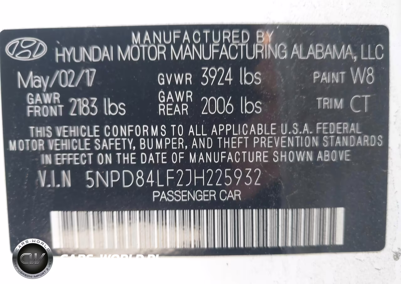 2018 Hyundai Elantra Sel VIN:5NPD84LF2JH225932 - 9