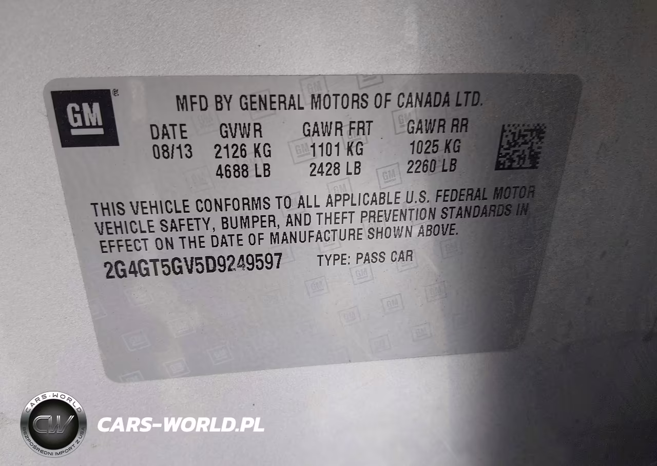2013 Buick Regal Turbo - Premium 2 VIN:2G4GT5GV5D9249597 - 9