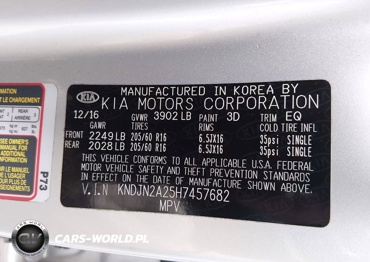 2017 Kia Soul VIN:KNDJN2A25H7457682 - 9