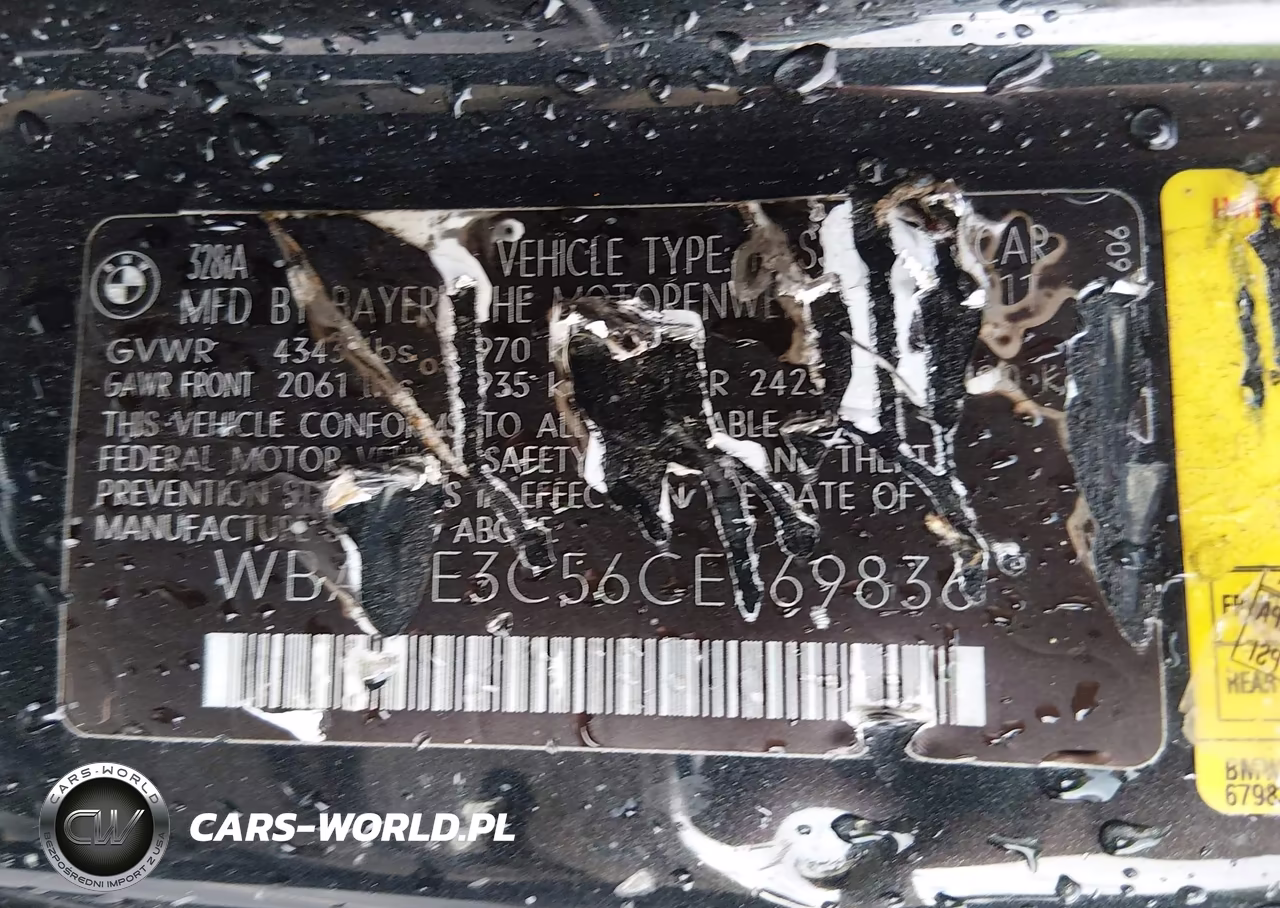 2012 BMW 328I VIN:WBAKE3C56CE769836 - 9