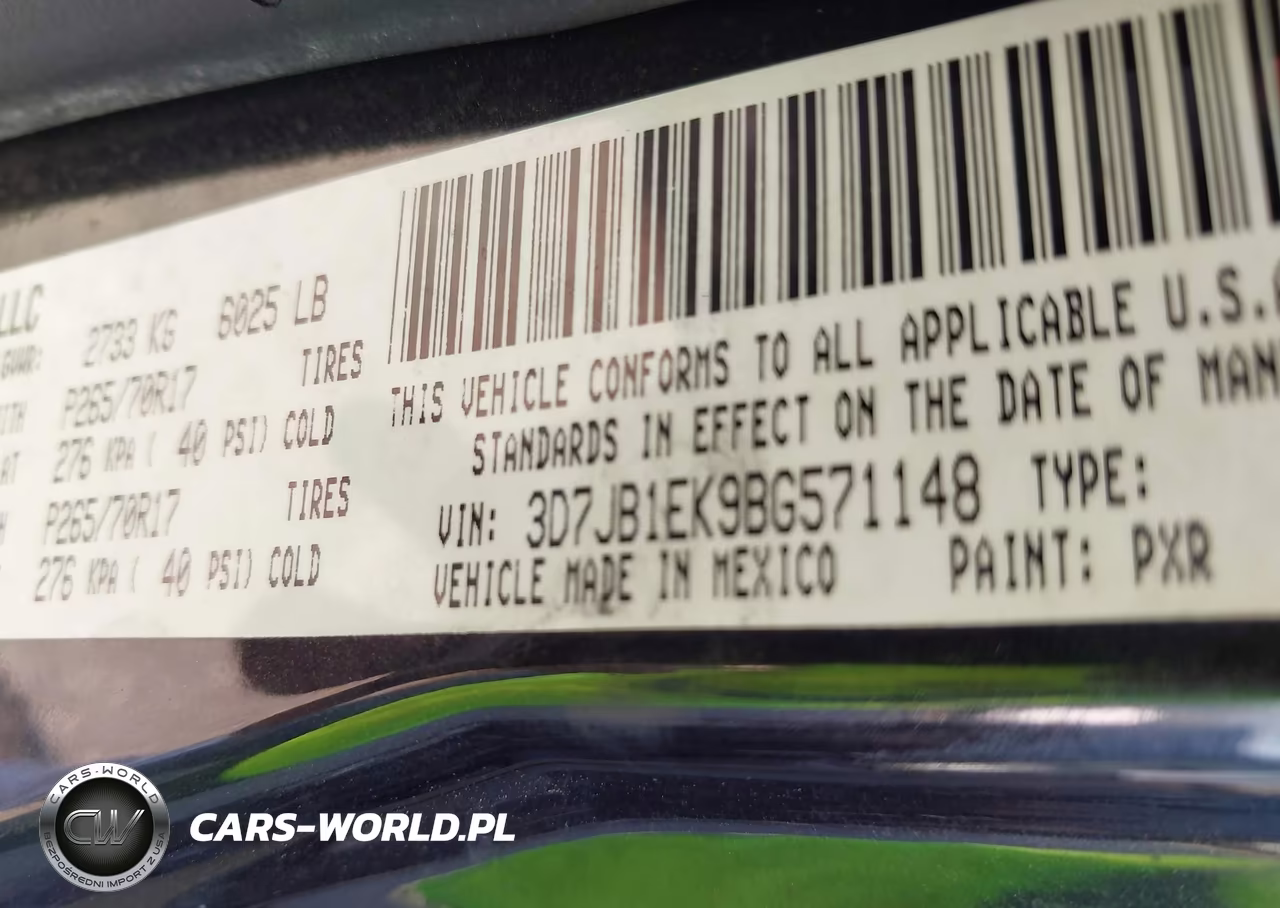 2011 Ram Ram 1500 St VIN:3D7JB1EK9BG571148 - 9