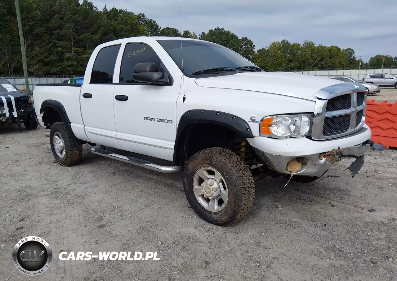 2003 Dodge Ram 2500 Slt-Laramie-St