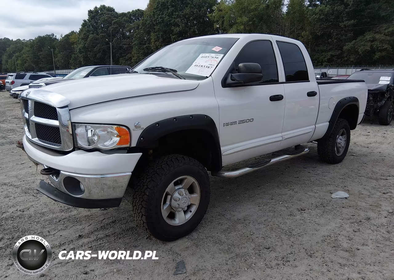 2003 Dodge Ram 2500 Slt-Laramie-St VIN:3D3KU28C03G829973 - 2