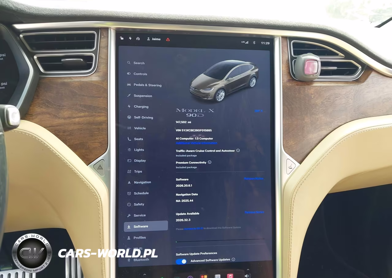 2016 Tesla Model X 60D-70D-75D-90D-P100D VIN:5YJXCBE28GF015885 - 19
