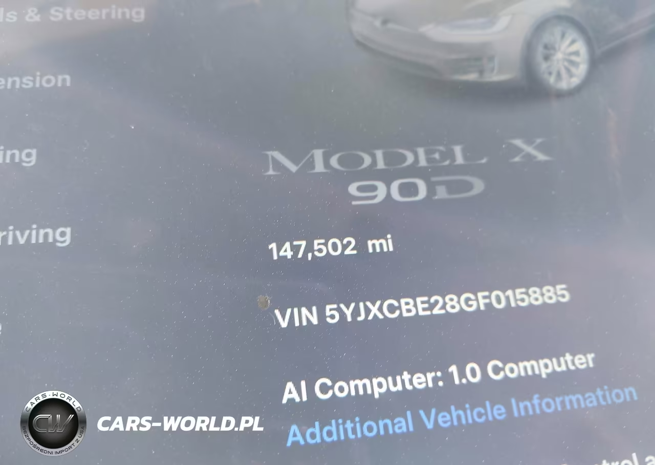 2016 Tesla Model X 60D-70D-75D-90D-P100D VIN:5YJXCBE28GF015885 - 7