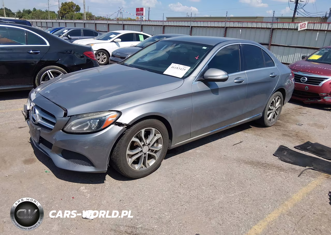 2015 Mercedes-Benz C 300 4Matic-Luxury 4Matic-Sport 4Matic VIN:55SWF4KB4FU036510 - 2