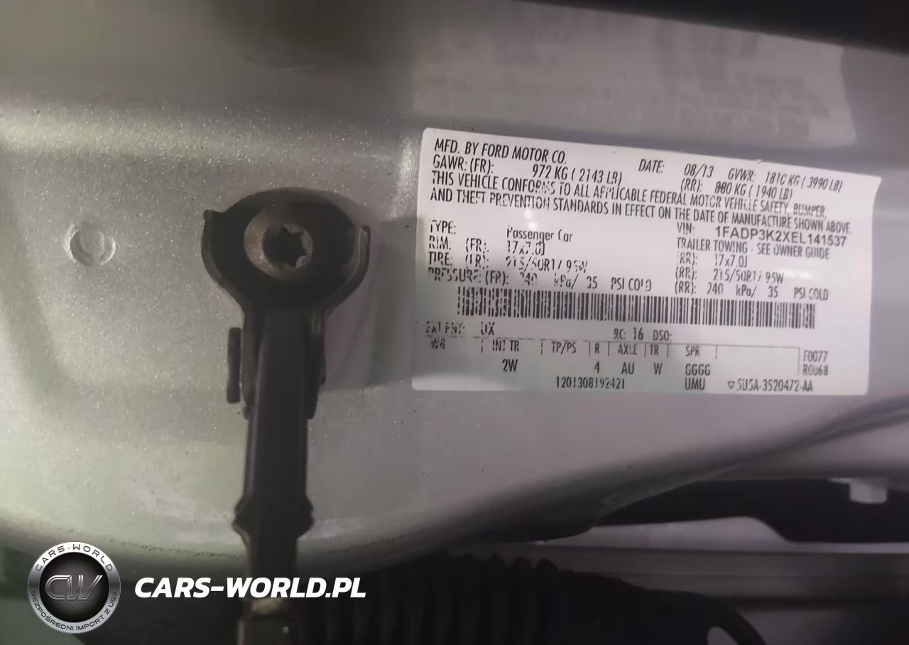 2014 Ford Focus Se VIN:1FADP3K2XE6141537 - 9