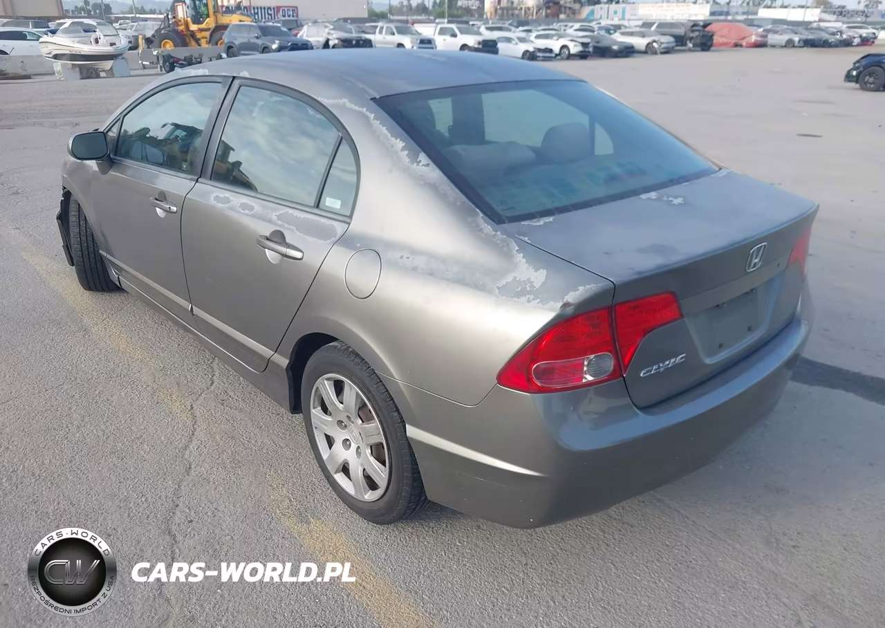 2007 Honda Civic Lx VIN:2HGFA16507H509402 - 3