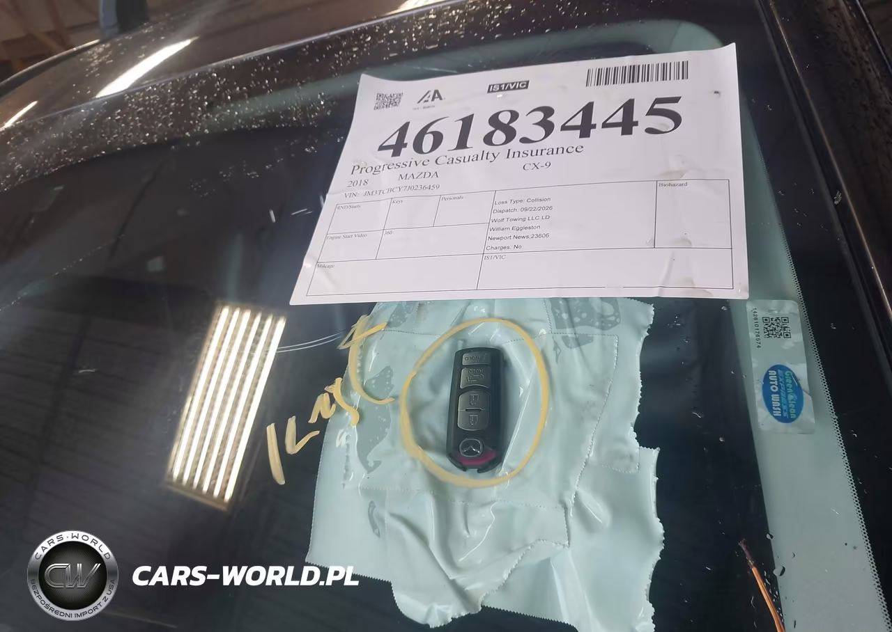 2018 Mazda Cx-9 Touring VIN:JM3TCBCY7J0236459 - 11