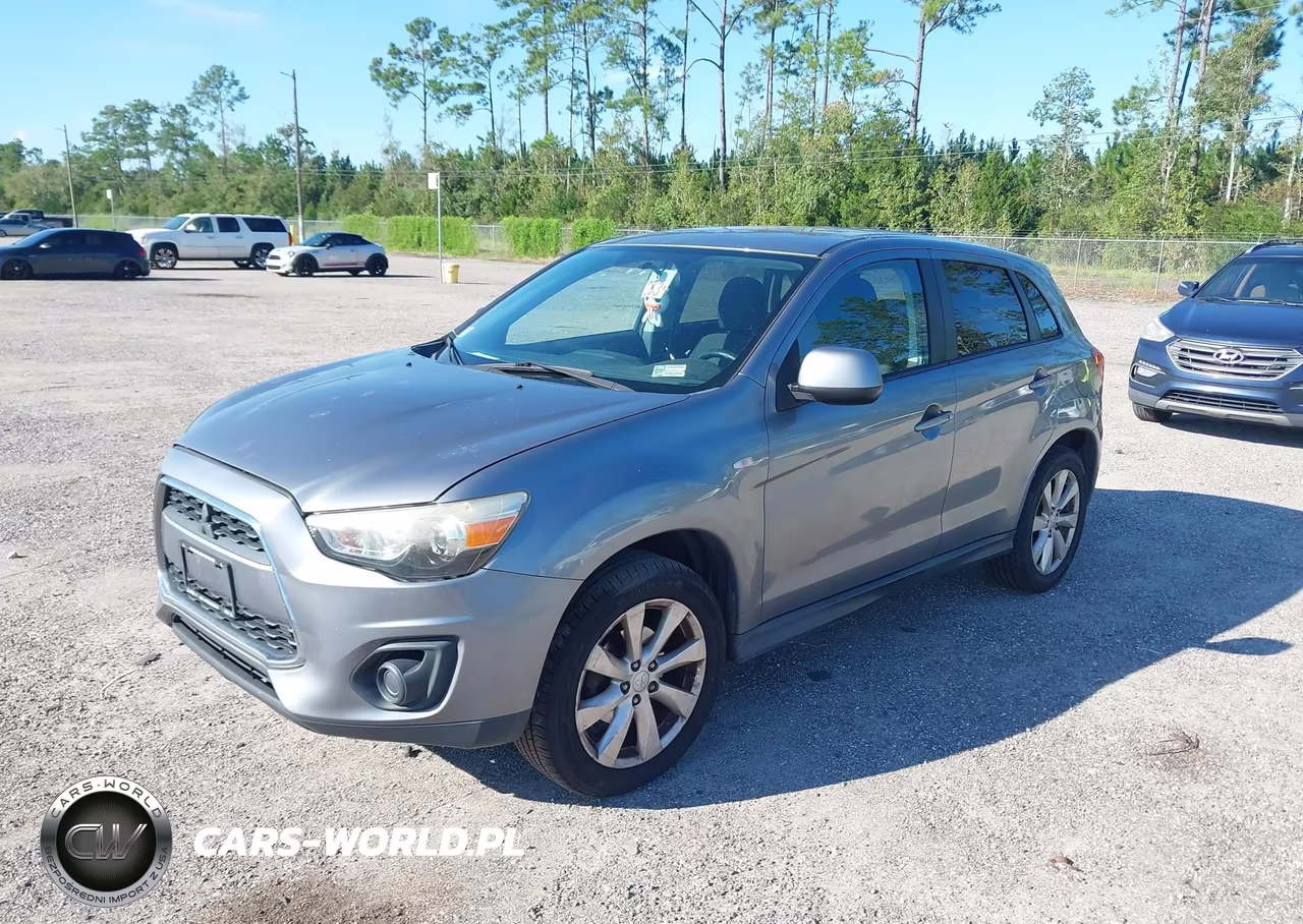 2014 Mitsubishi Outlander Sport Es VIN:4A4AR3AUXEE011538 - 2
