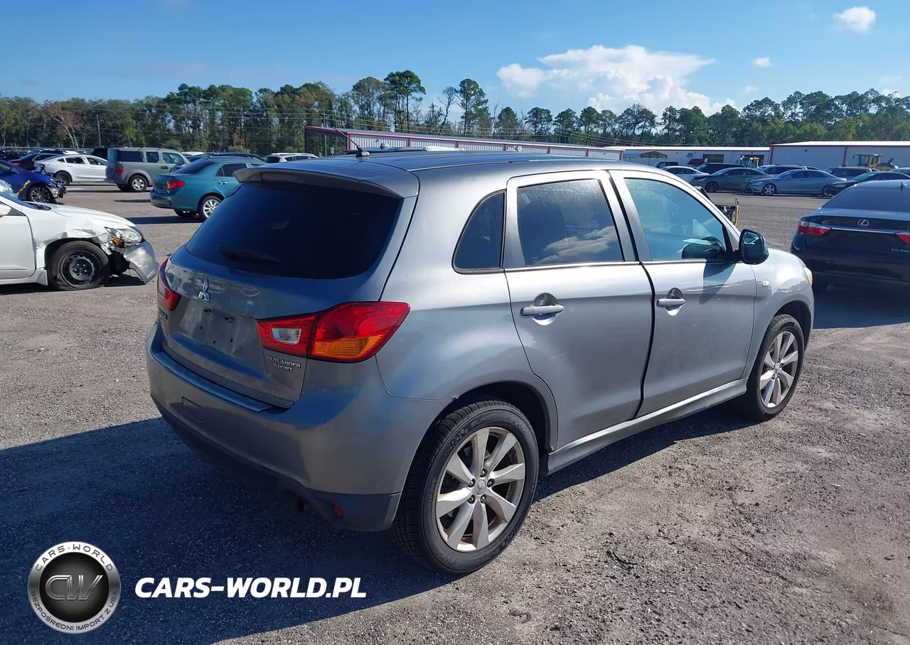 2014 Mitsubishi Outlander Sport Es VIN:4A4AR3AUXEE011538 - 4
