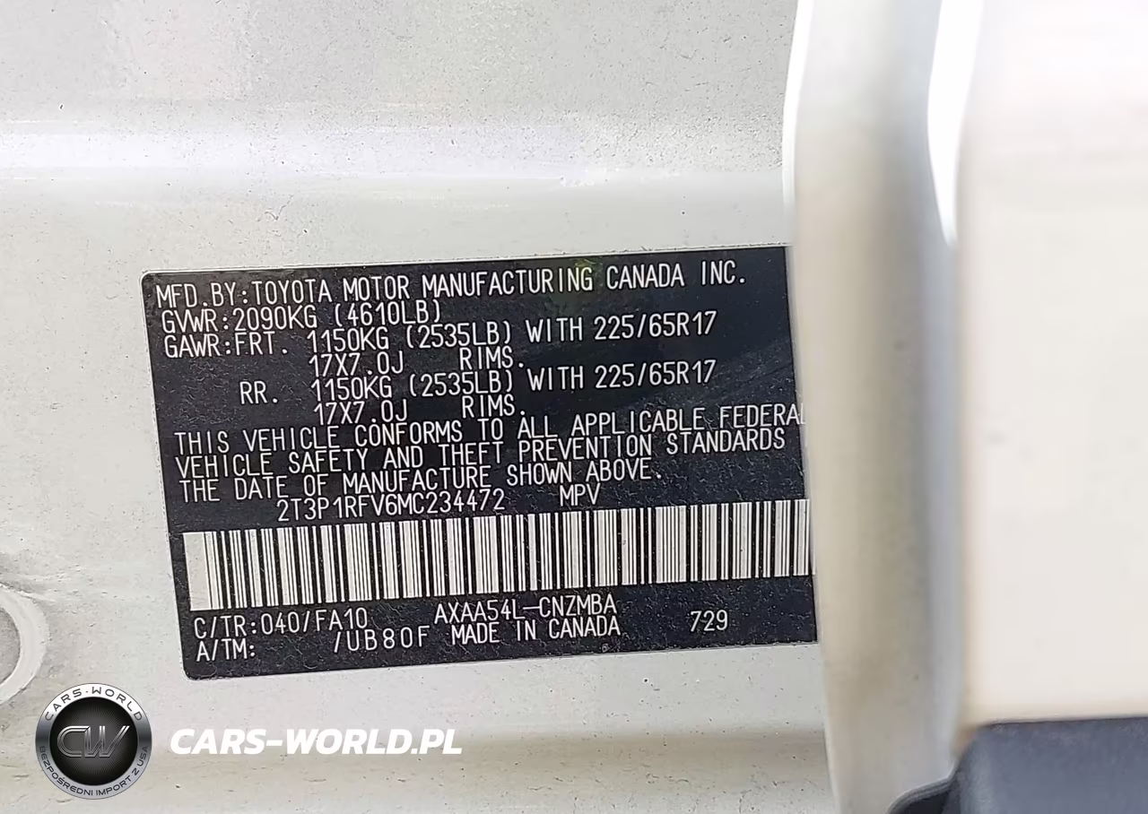 2021 Toyota Rav4 Xle VIN:2T3P1RFV6MC234472 - 9