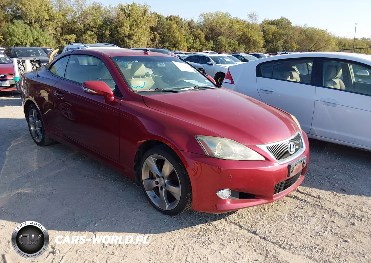 2010 Lexus Is 250C VIN:JTHFF2C2XA2512905 - 1