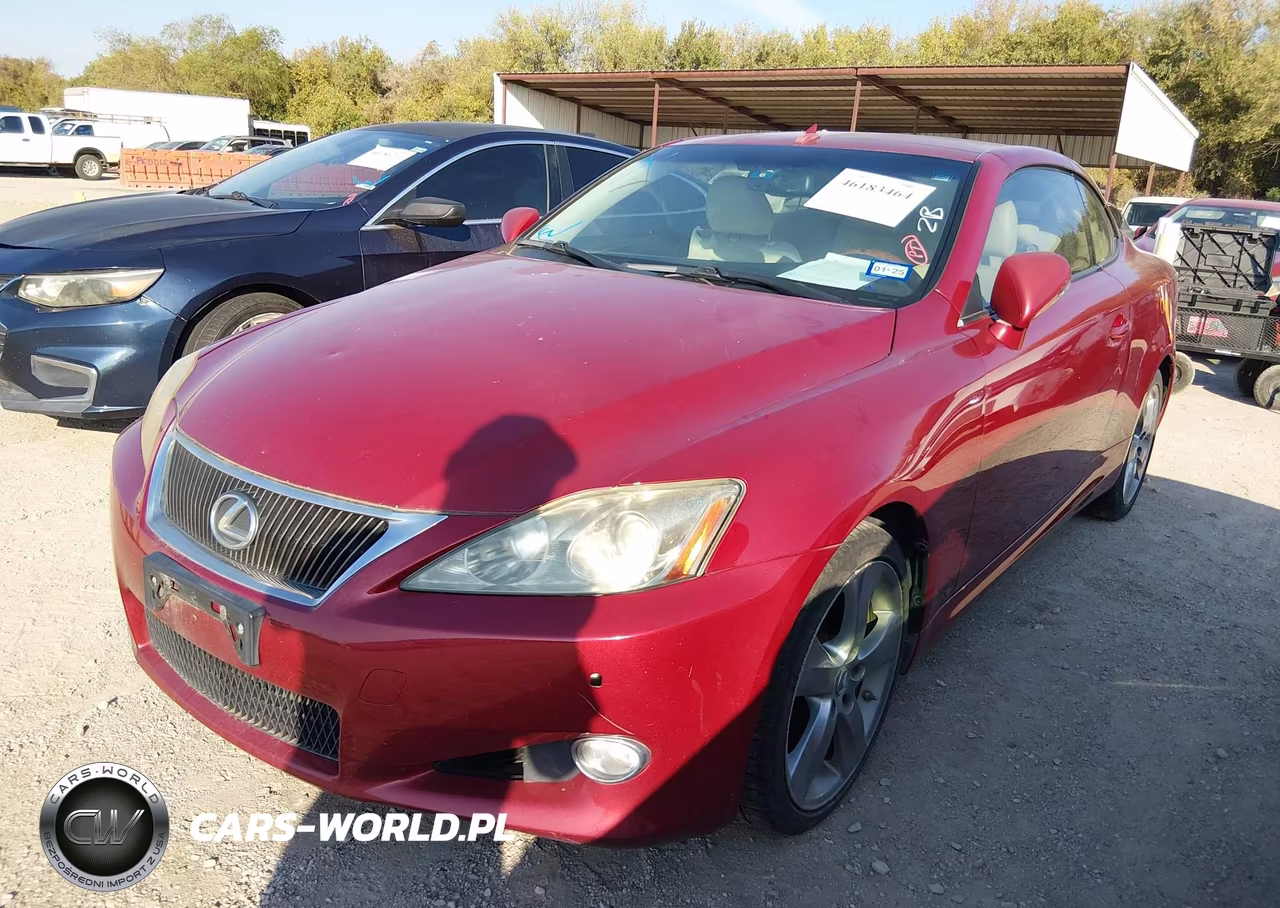 2010 Lexus Is 250C VIN:JTHFF2C2XA2512905 - 2