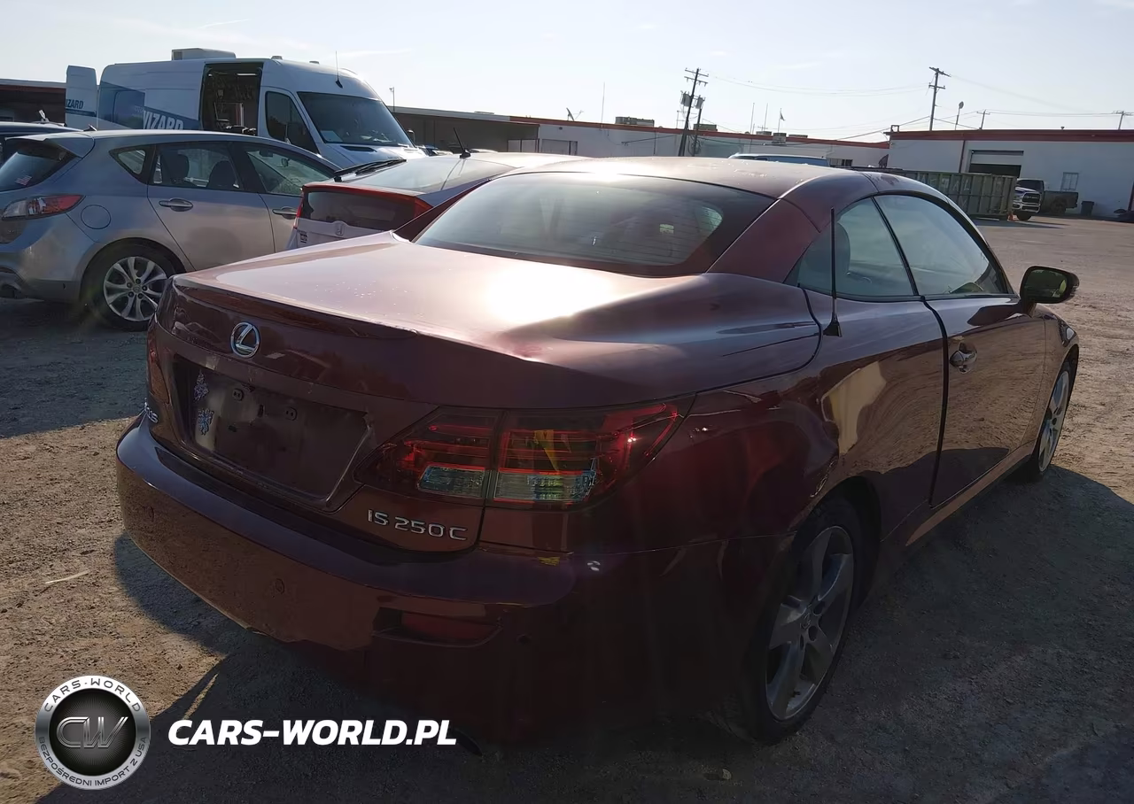 2010 Lexus Is 250C VIN:JTHFF2C2XA2512905 - 4