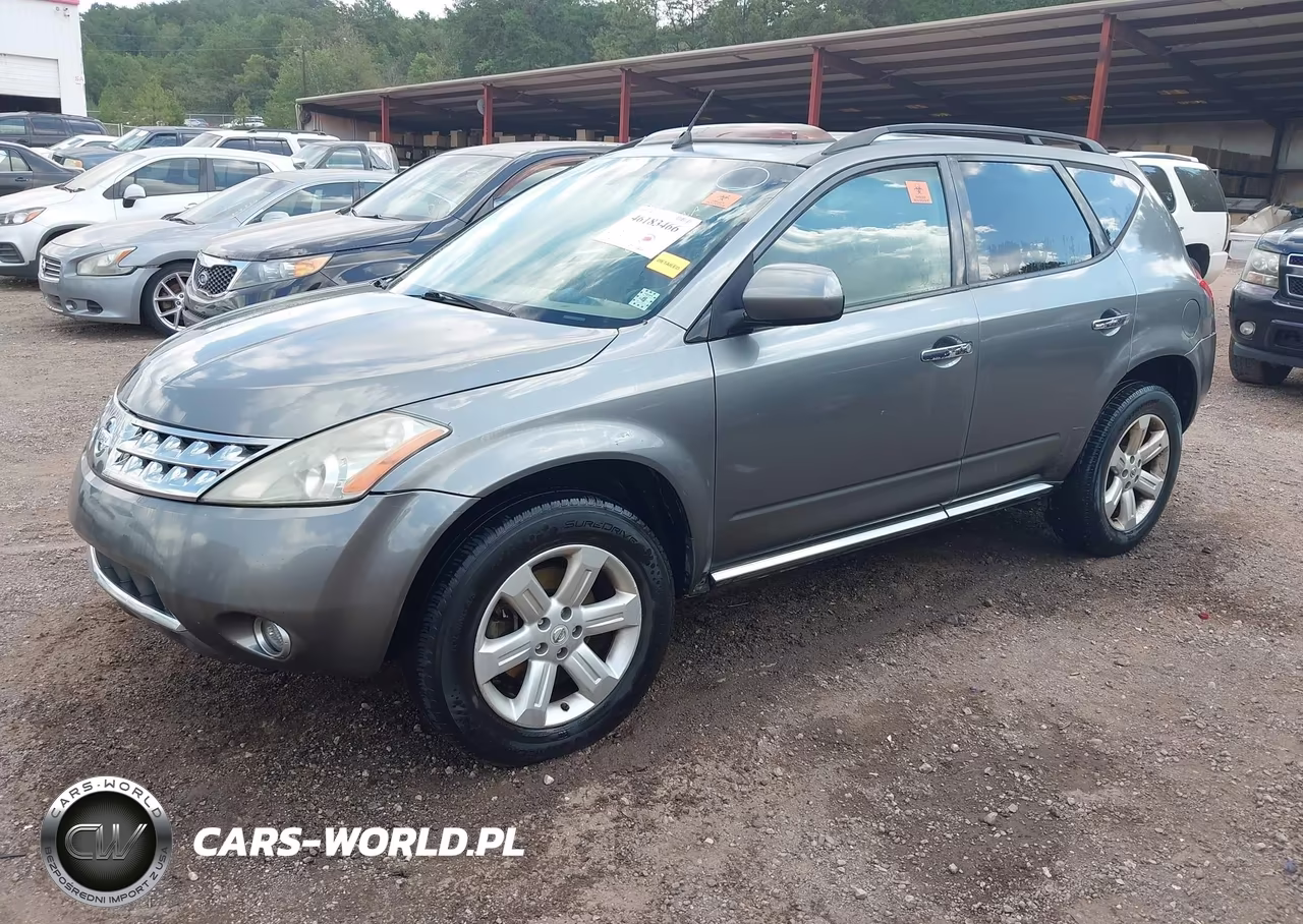 2006 Nissan Murano Sl VIN:JN8AZ08T96W401808 - 2