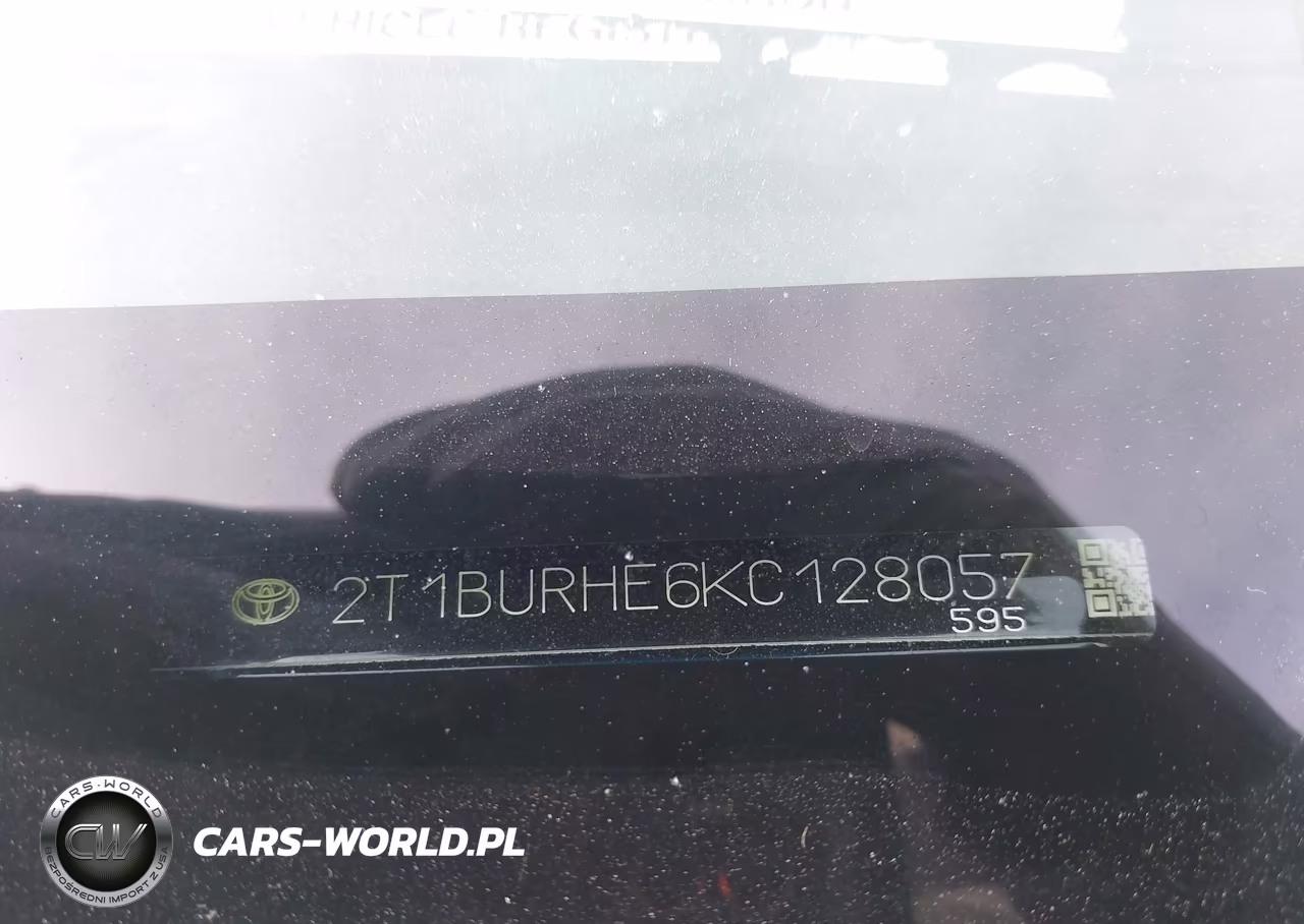 2019 Toyota Corolla Se VIN:2T1BURHE6KC128057 - 17