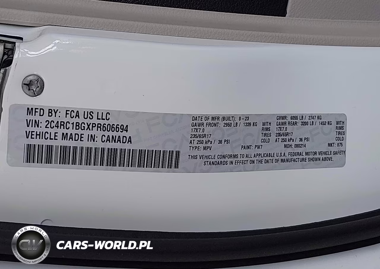 2023 Chrysler Pacifica Touring L VIN:2C4RC1BGXPR606694 - 9