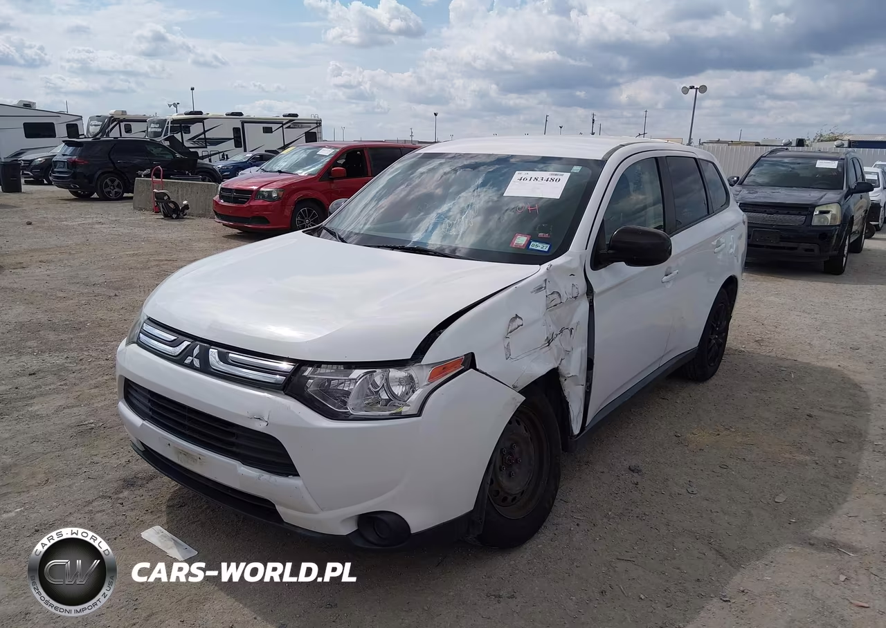 2014 Mitsubishi Outlander Es VIN:JA4AD2A34EZ010265 - 2