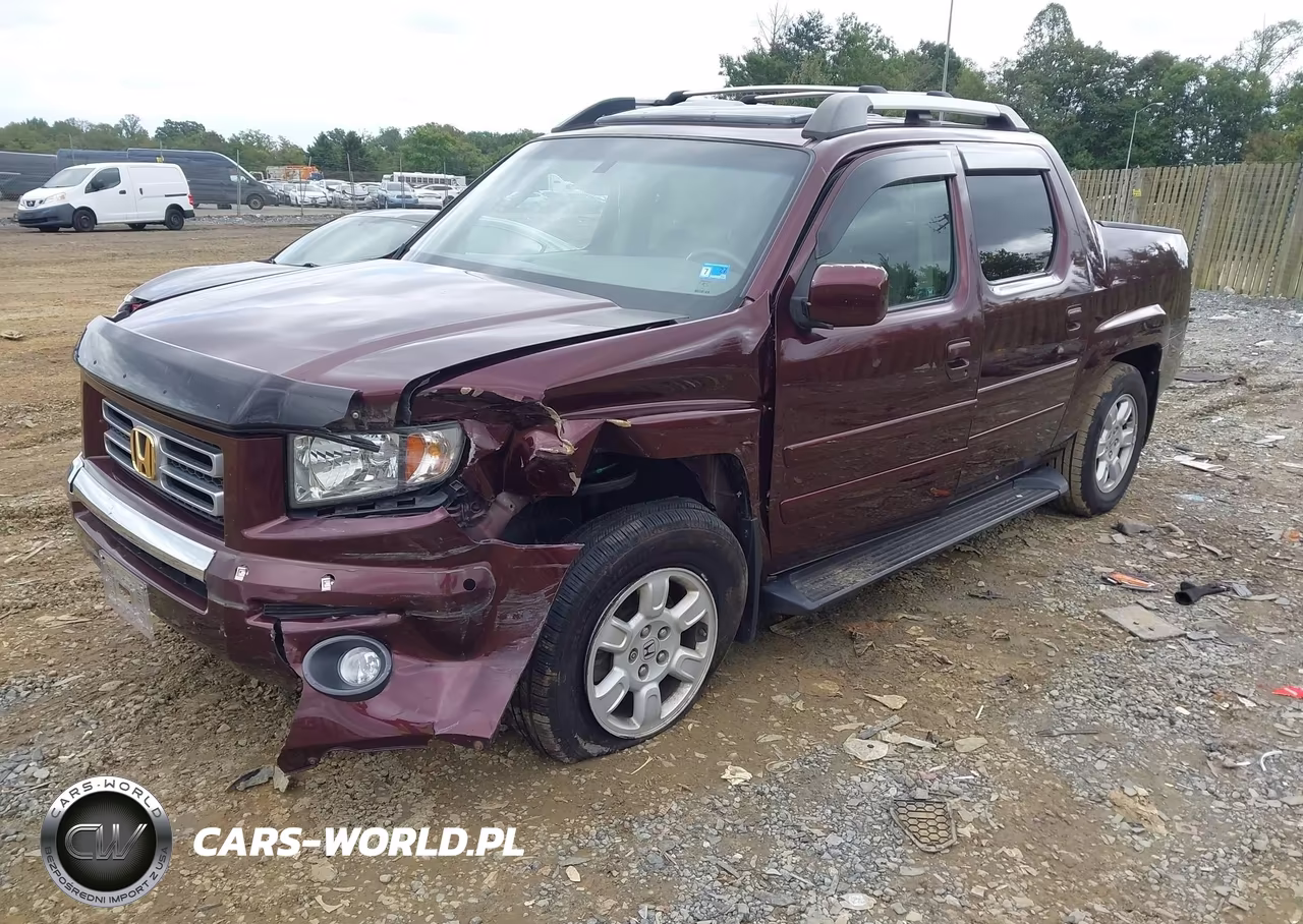 2007 Honda Ridgeline Rtl VIN:2HJYK16517H534390 - 2