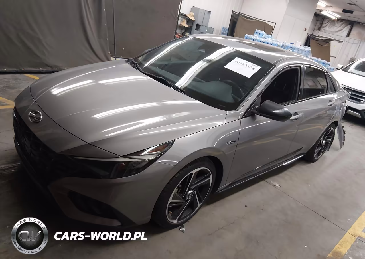 2021 Hyundai Elantra N Line VIN:KMHLR4AFXMU200147 - 2
