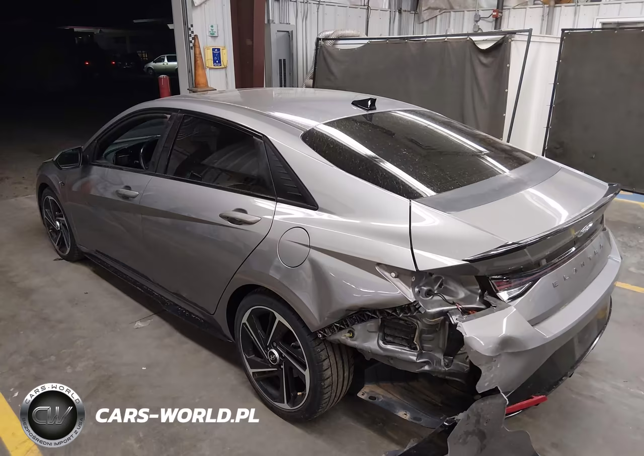 2021 Hyundai Elantra N Line VIN:KMHLR4AFXMU200147 - 3