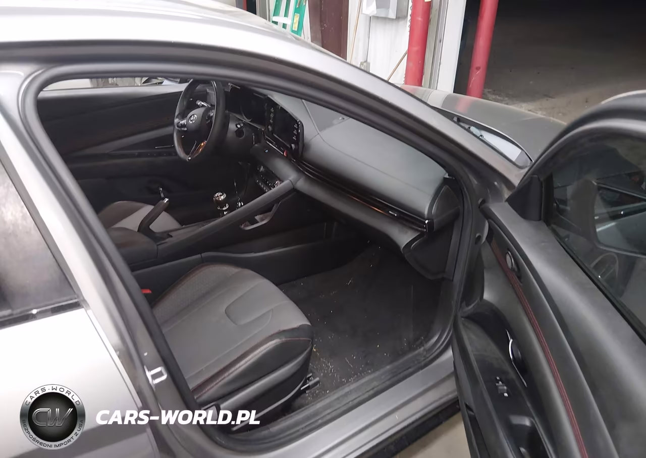 2021 Hyundai Elantra N Line VIN:KMHLR4AFXMU200147 - 5