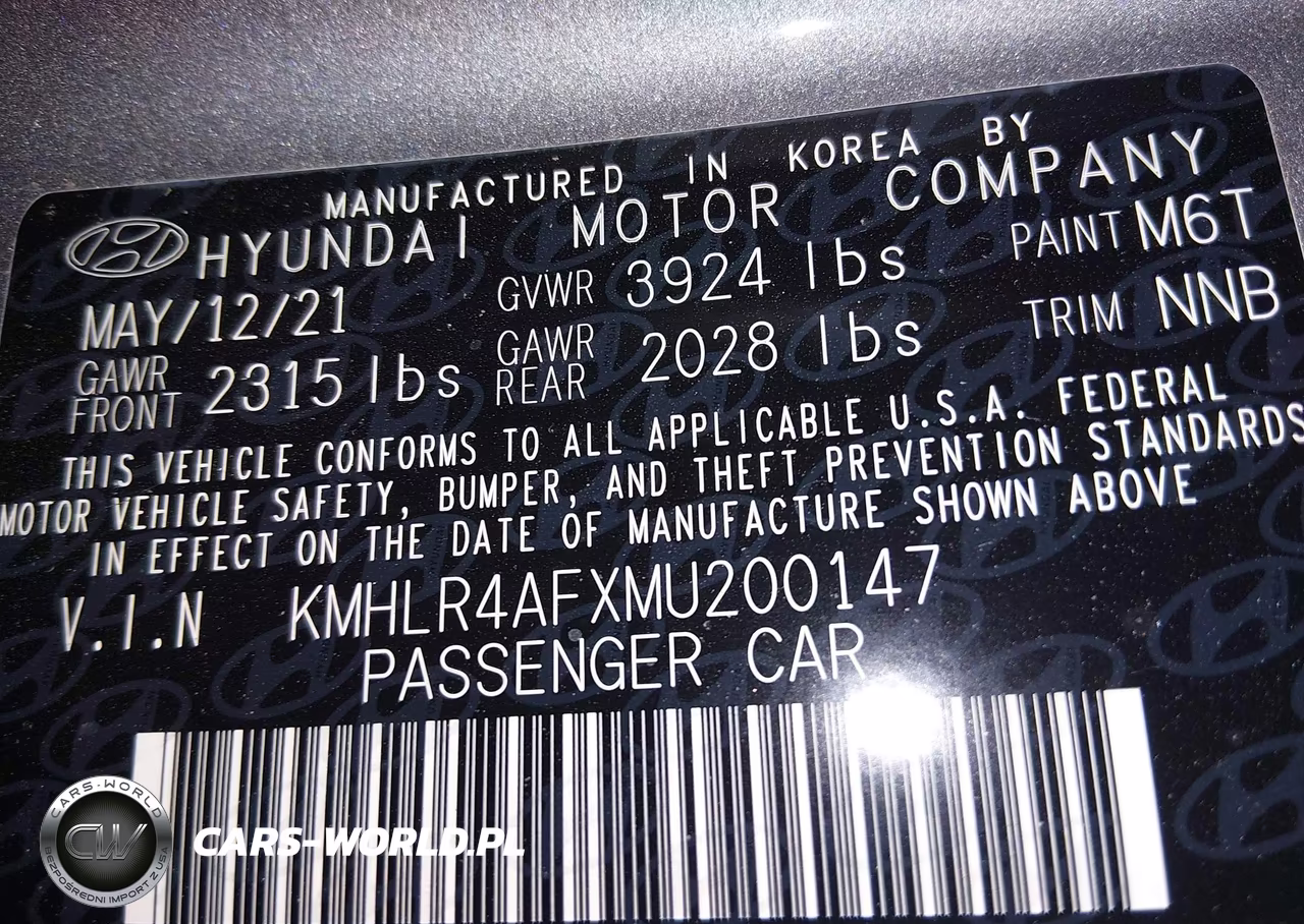 2021 Hyundai Elantra N Line VIN:KMHLR4AFXMU200147 - 9