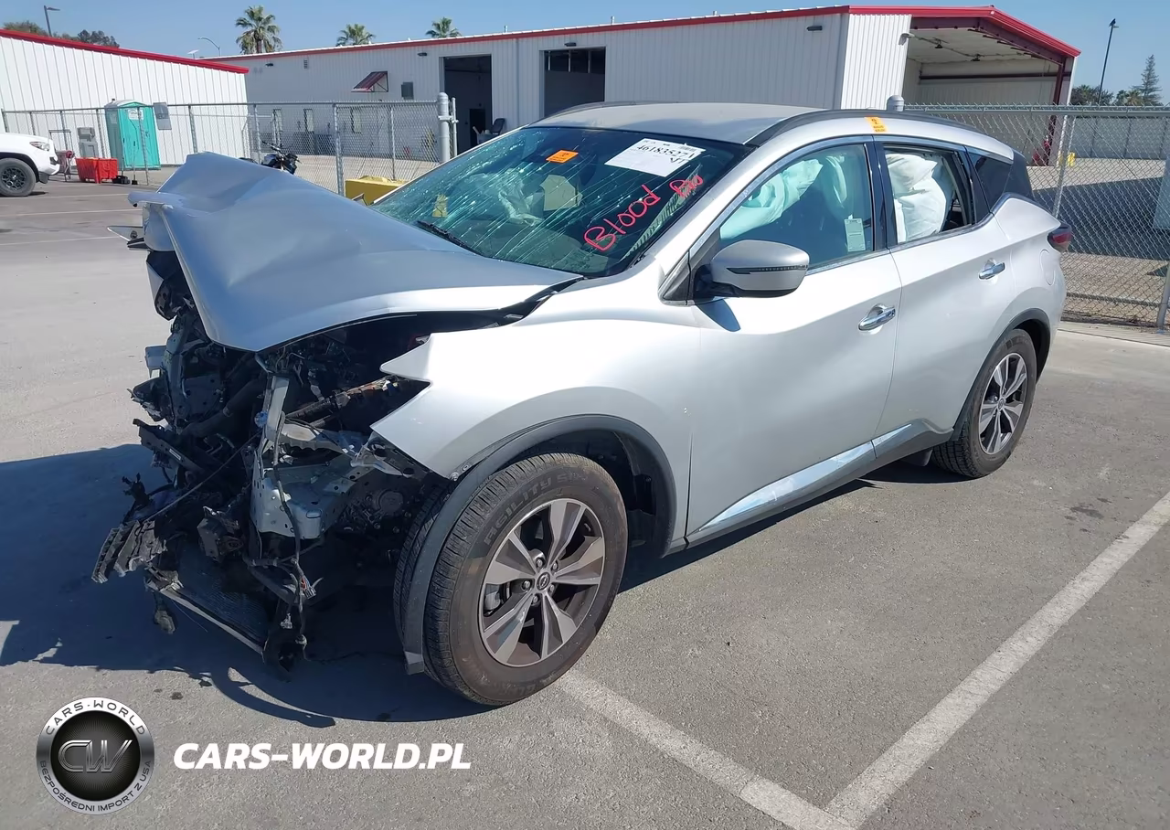 2023 Nissan Murano Sv Fwd VIN:5N1AZ2BJ9PC126115 - 2