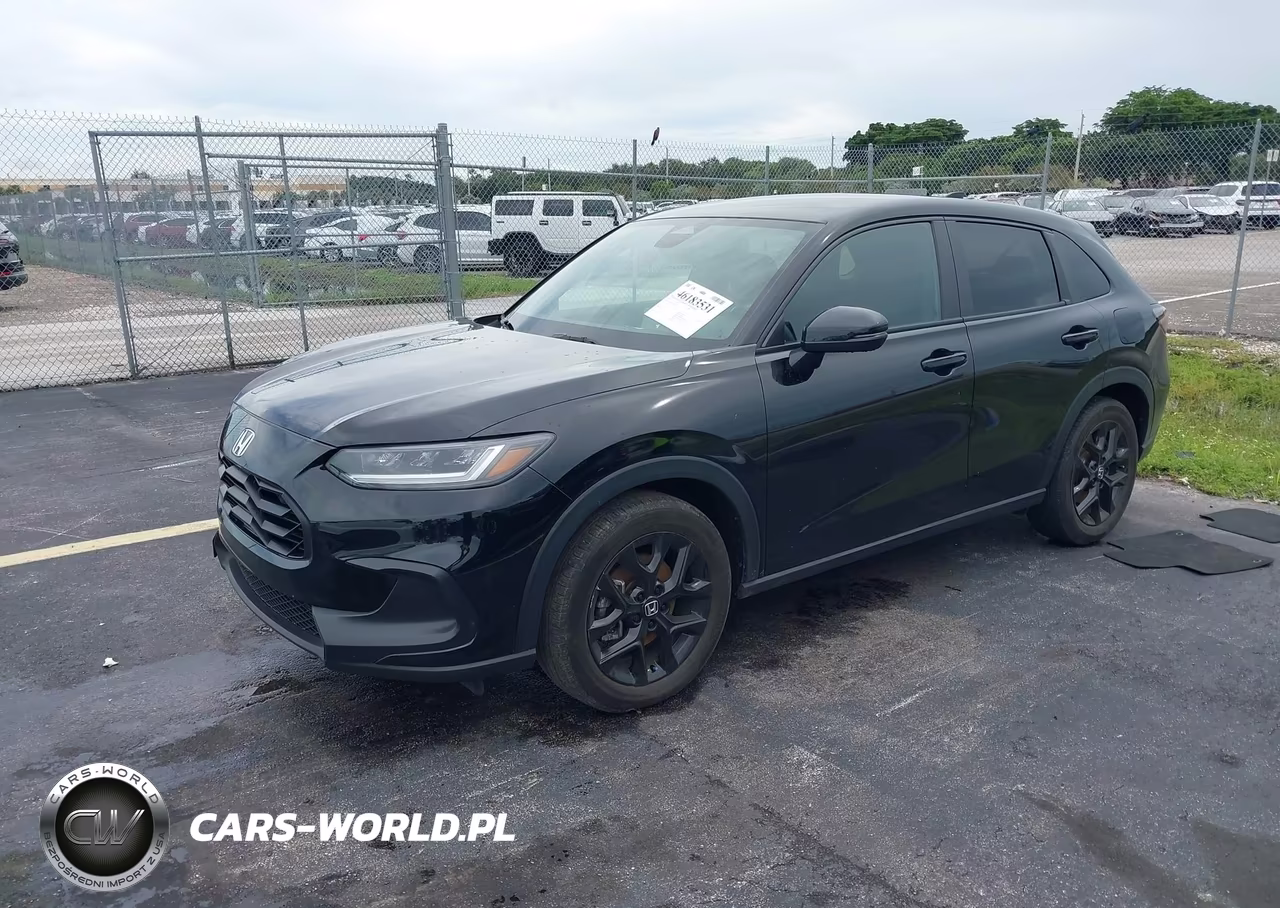 2025 Honda Hr-V 2Wd Sport VIN:3CZRZ1H53SM704741 - 2