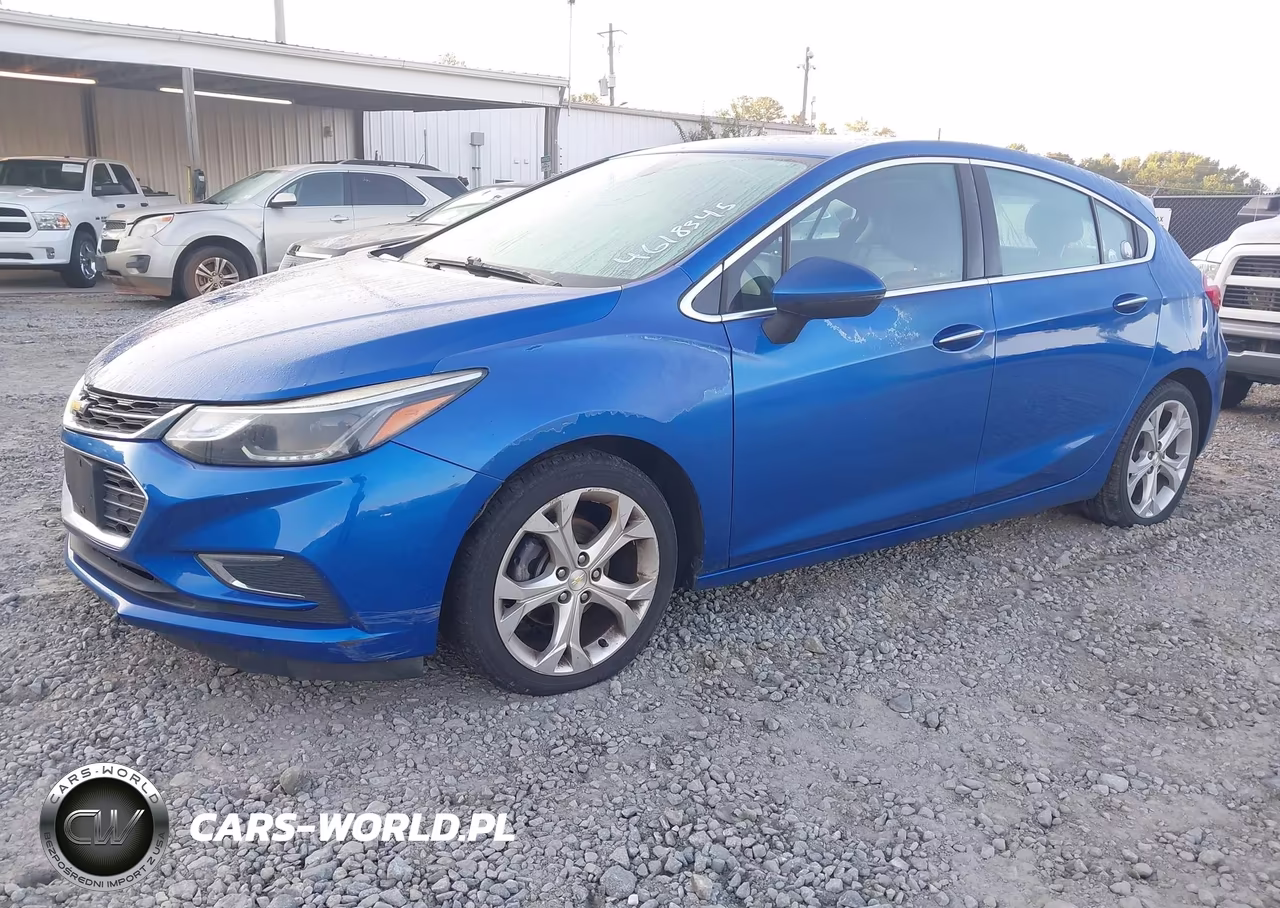2017 Chevrolet Cruze Premier Auto VIN:3G1BF6SM4HS531127 - 2