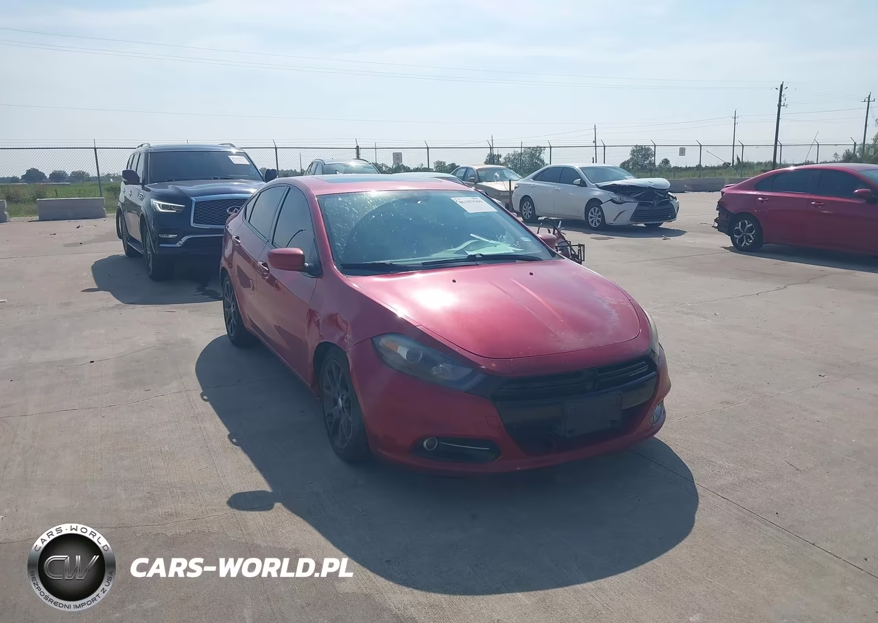 2014 Dodge Dart Sxt VIN:1C3CDFBB0ED767225 - 1