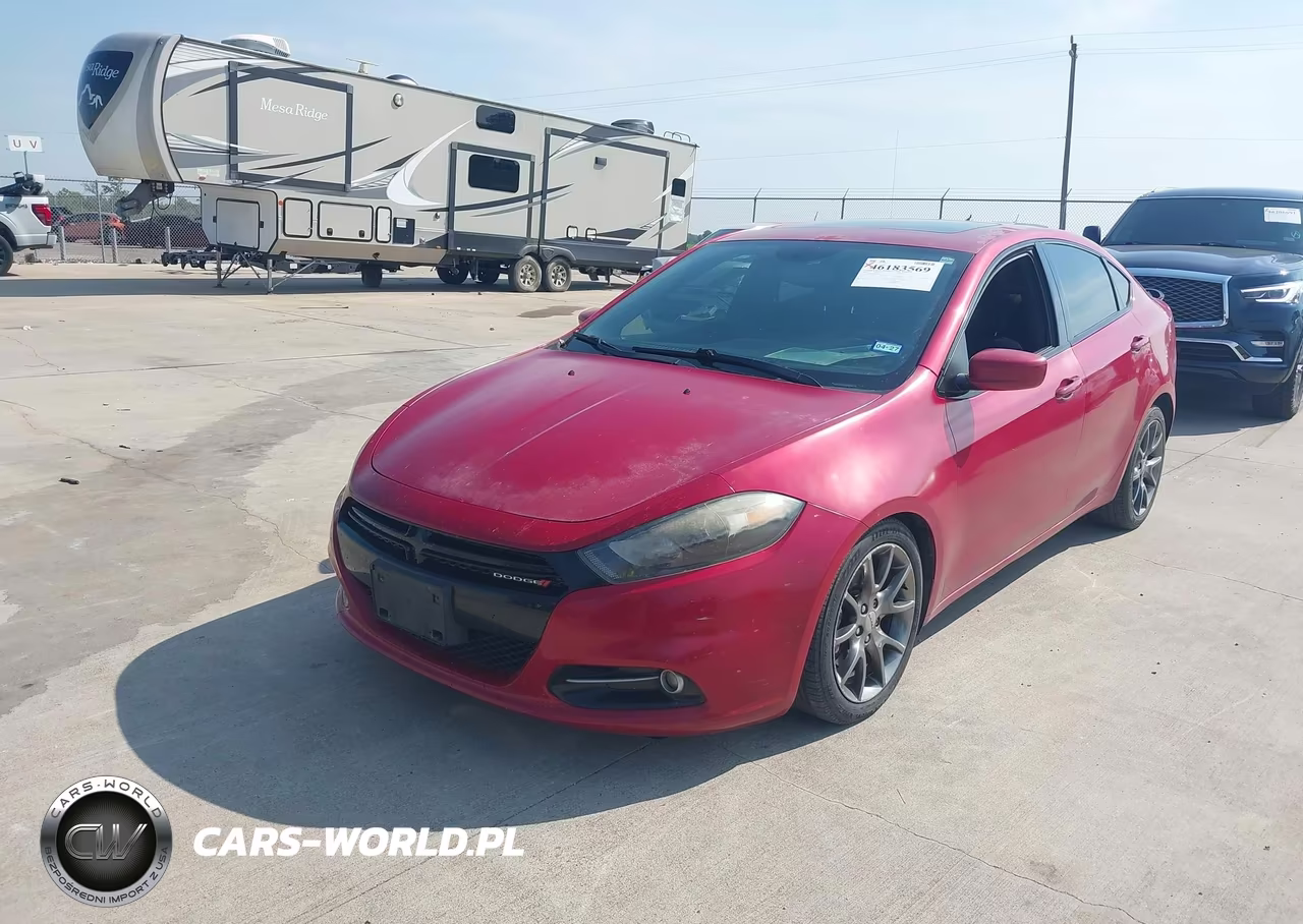 2014 Dodge Dart Sxt VIN:1C3CDFBB0ED767225 - 2