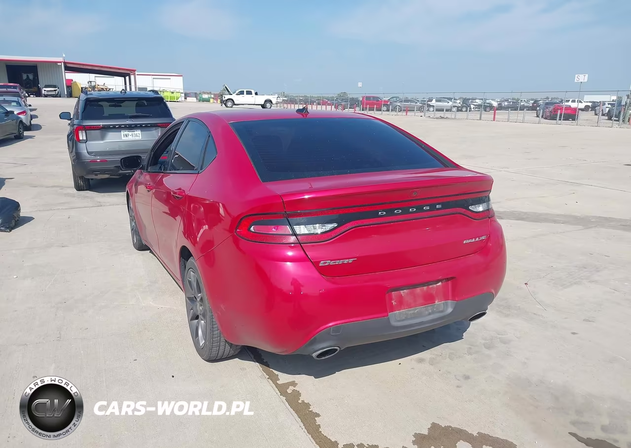 2014 Dodge Dart Sxt VIN:1C3CDFBB0ED767225 - 3
