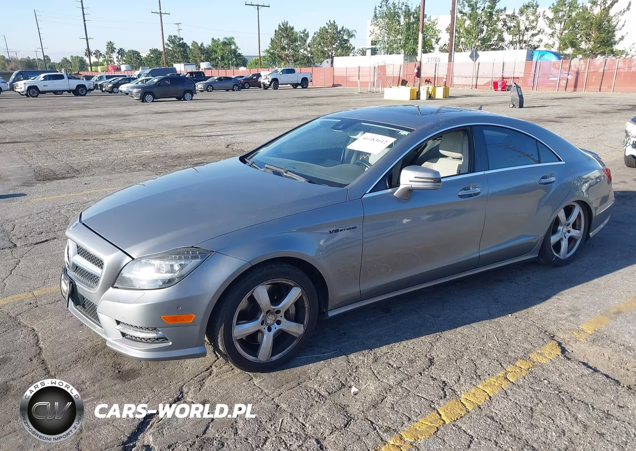 2012 Mercedes-Benz Cls 550 VIN:WDDLJ7DB1CA031695 - 2
