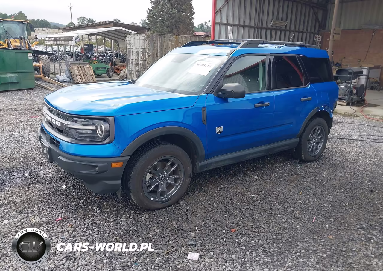 2022 Ford Bronco Sport Big Bend VIN:3FMCR9B60NRD17885 - 2