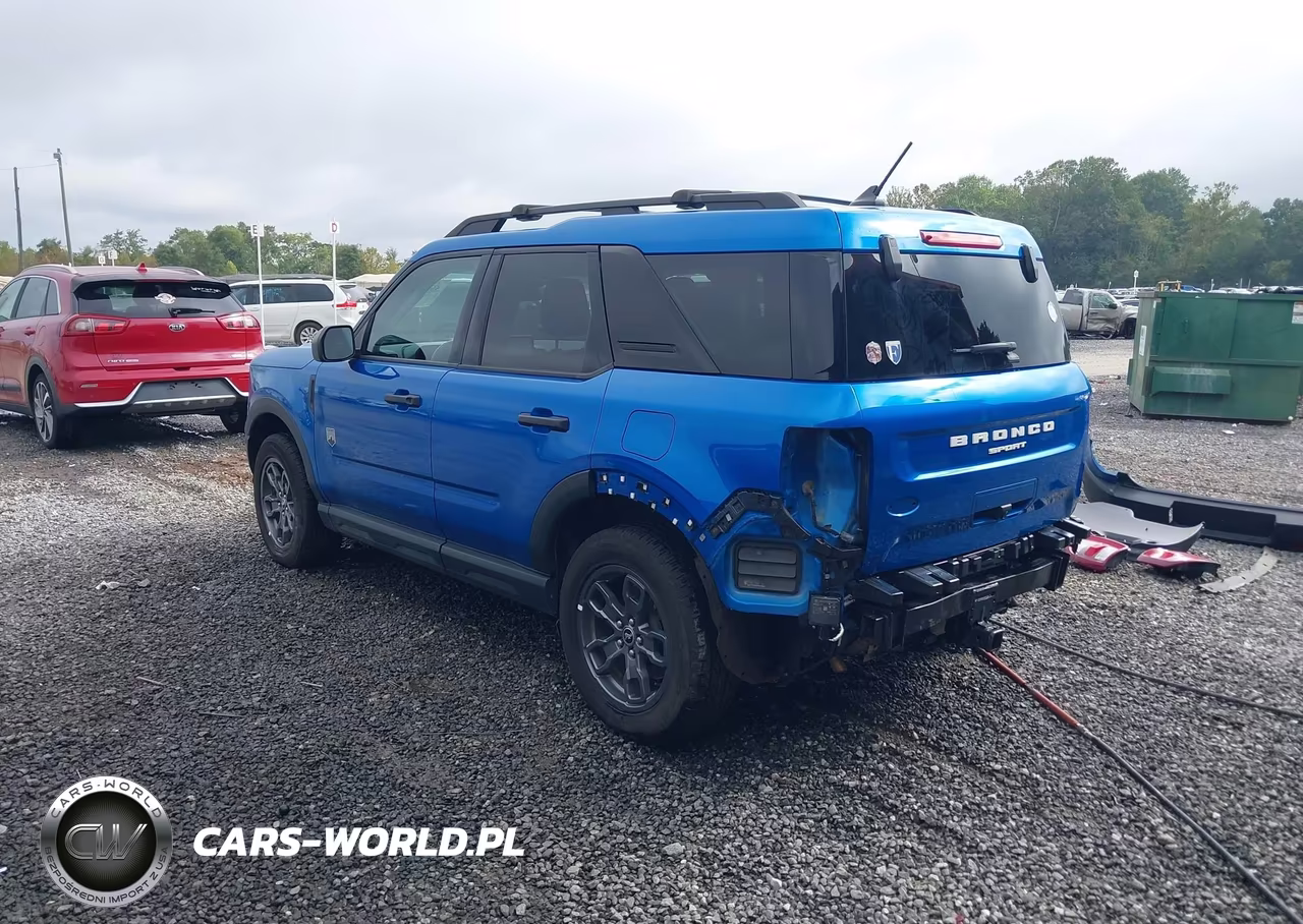 2022 Ford Bronco Sport Big Bend VIN:3FMCR9B60NRD17885 - 3