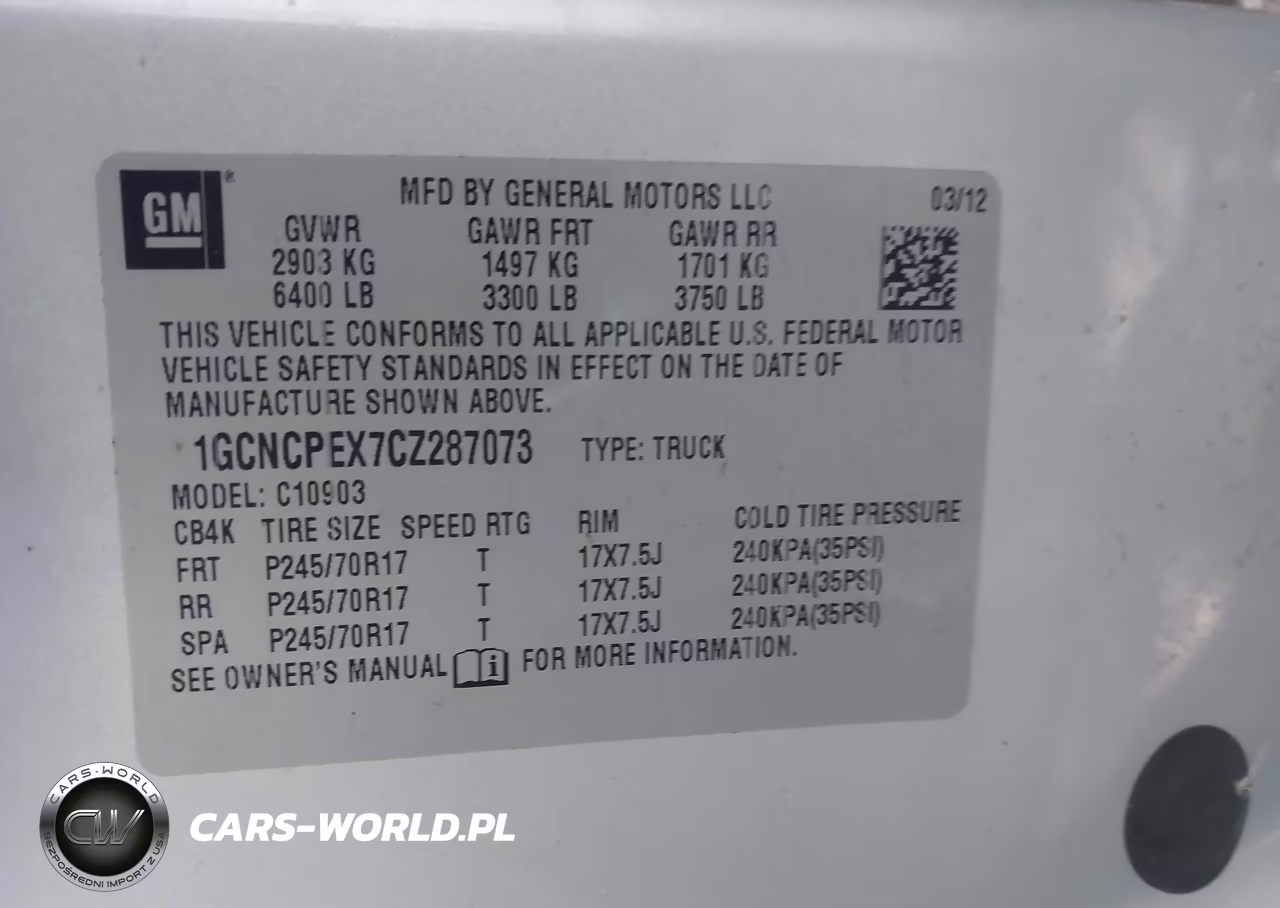 2012 Chevrolet Silverado 1500 Work Truck VIN:1GCNCPEX7CZ287073 - 9