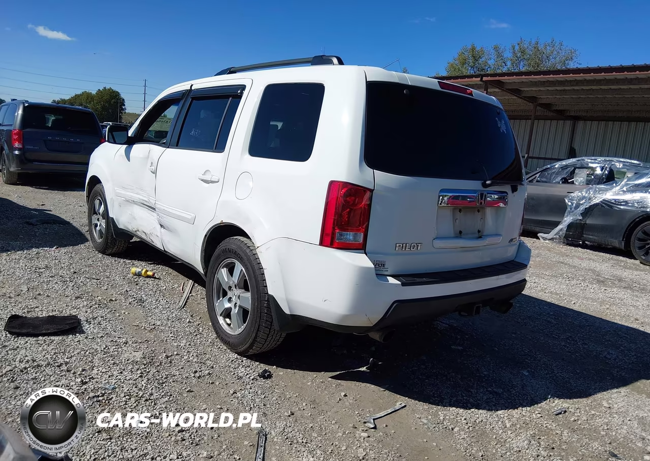 2010 Honda Pilot Ex VIN:5FNYF4H41AB040204 - 3