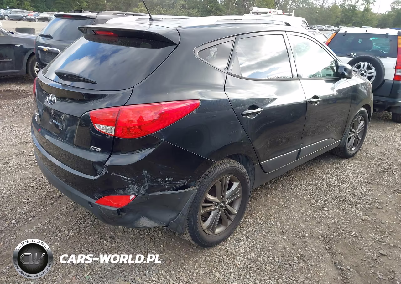 2014 Hyundai Tucson Se VIN:KM8JUCAGXEU812102 - 4