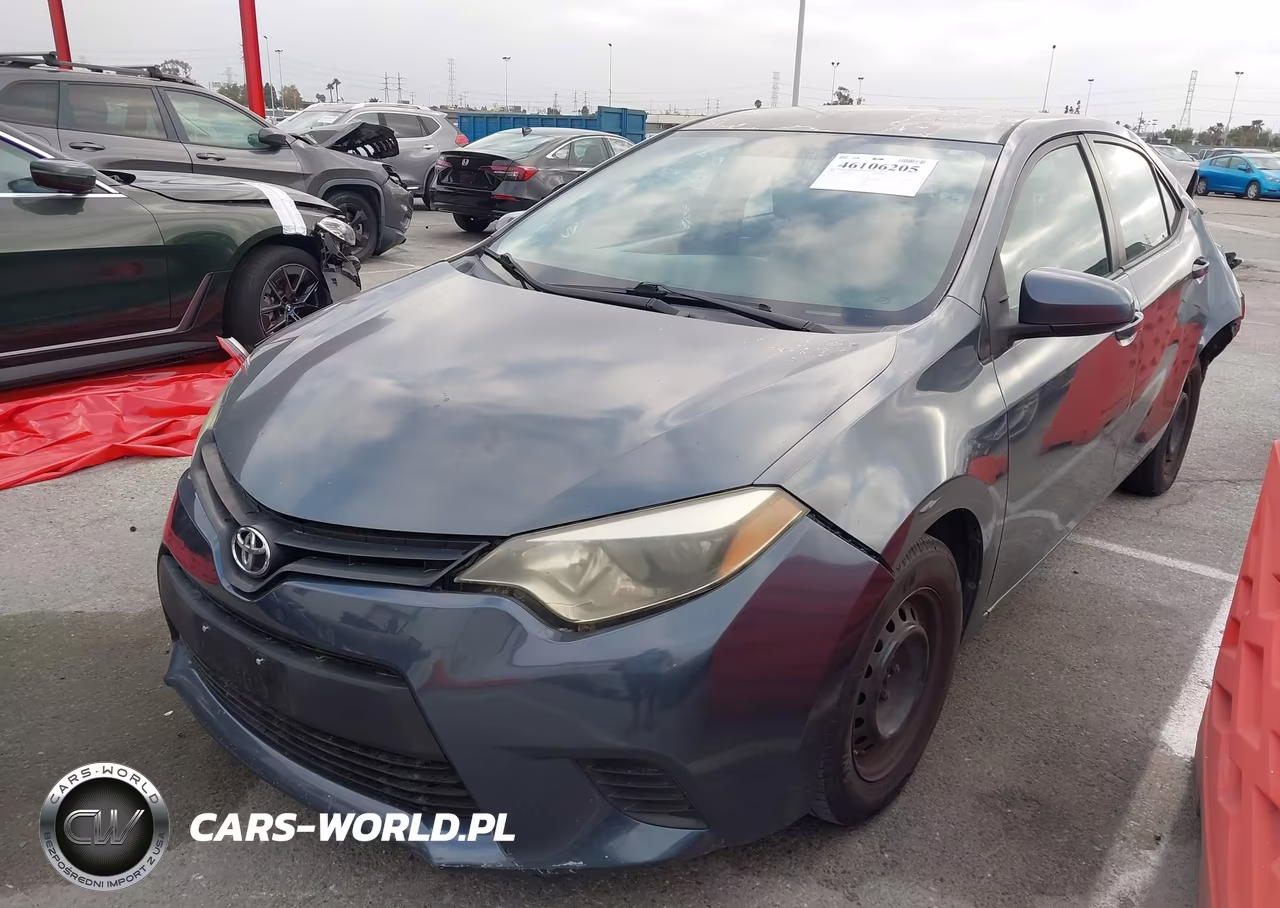 2014 Toyota Corolla L VIN:5YFBURHE1EP108416 - 2