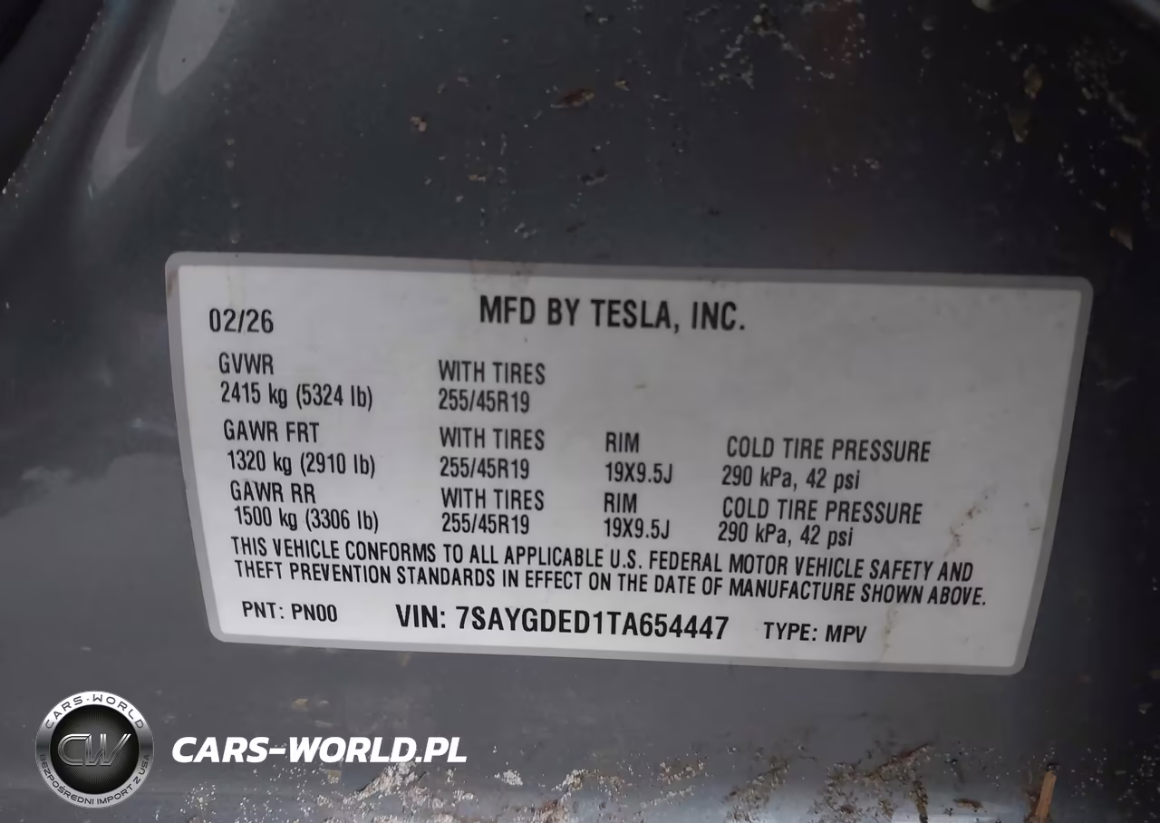 2026 Tesla Modelo Y Premium Rear-Wheel Drive-Rear-Wheel Drive VIN:7SAYGDED1TA654447 - 9