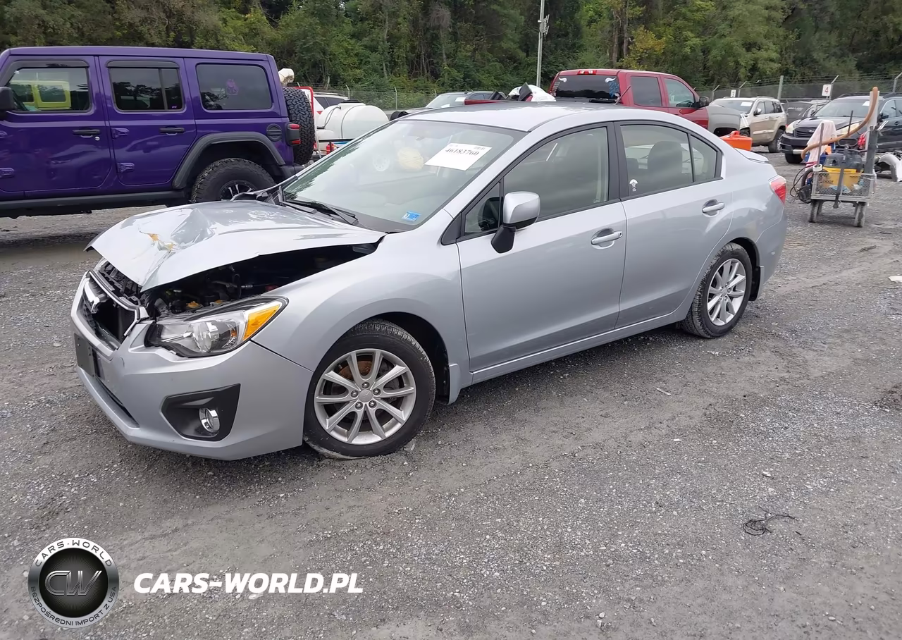 2014 Subaru Impreza 2.0I Premium VIN:JF1GJAC66EH014758 - 2