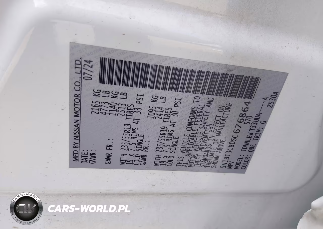 2025 Nissan Rogue Sl Intelligent Awd VIN:5N1BT3CB0SC676864 - 9