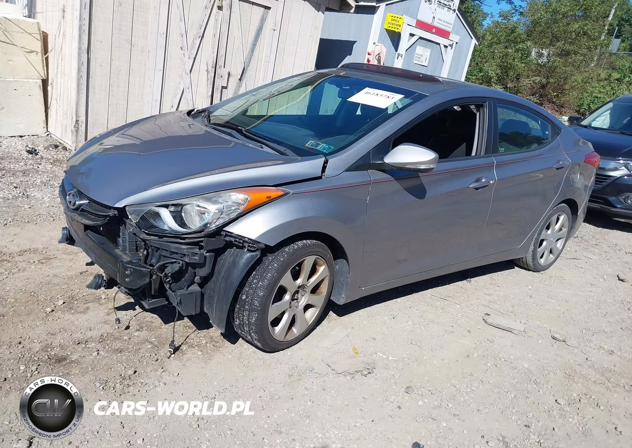 2012 Hyundai Elantra Limited (Ulsan Plant) VIN:KMHDH4AE0CU356209 - 2