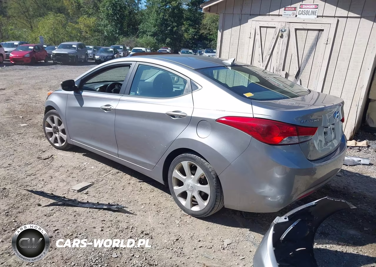 2012 Hyundai Elantra Limited (Ulsan Plant) VIN:KMHDH4AE0CU356209 - 3