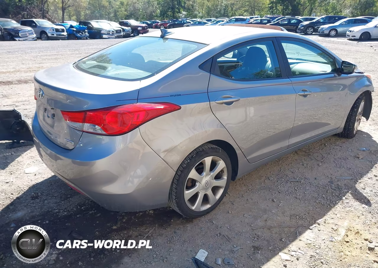 2012 Hyundai Elantra Limited (Ulsan Plant) VIN:KMHDH4AE0CU356209 - 4