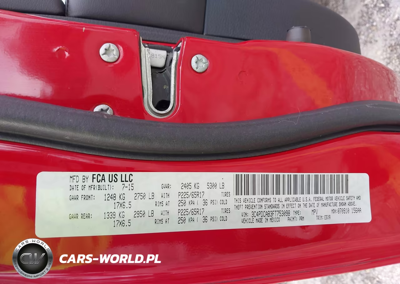 2015 Dodge Journey American Value Pkg VIN:3C4PDCAB3FT753098 - 9