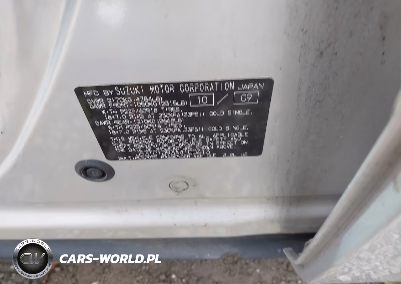 2010 Suzuki Grand Vitara Limited V6 VIN:JS3TD1D93A4100413 - 9